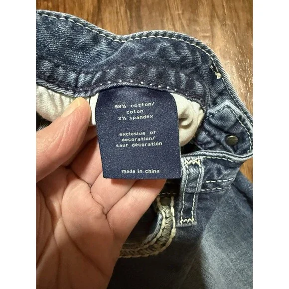 Vigoss Jeans Women’s Size 8 Capri Heritage Fit Embroidered - Picture 7 of 8
